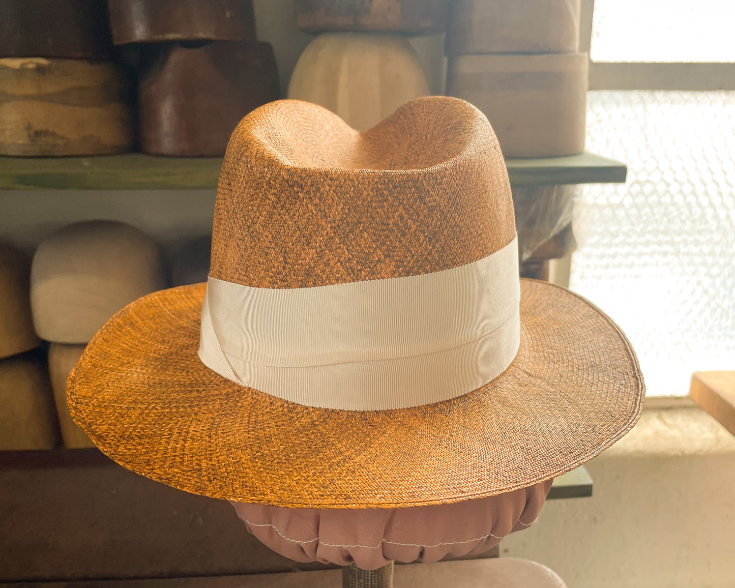 Golden Hour Tall Crown Fedora