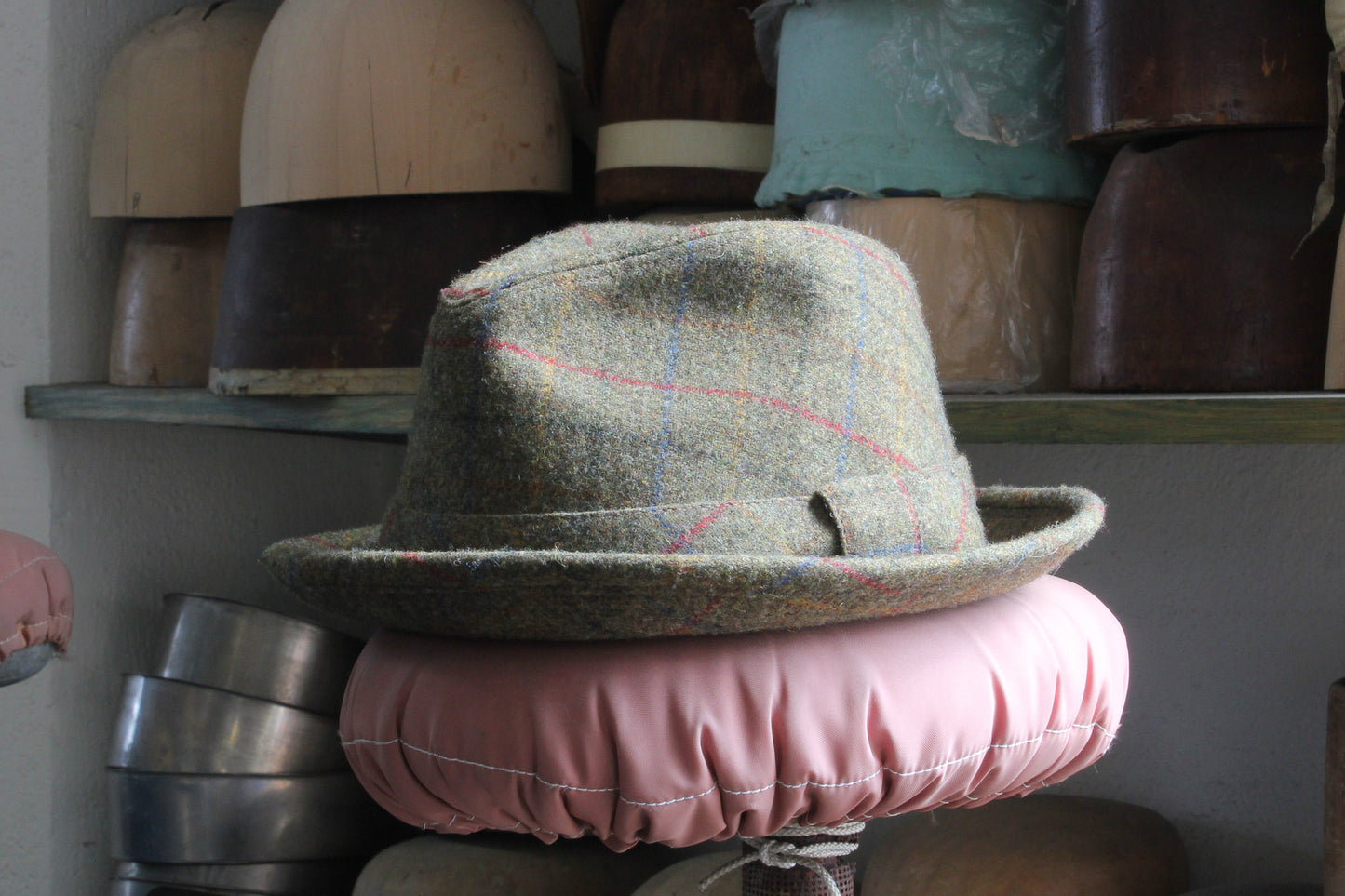 Stingy brim wool fedora