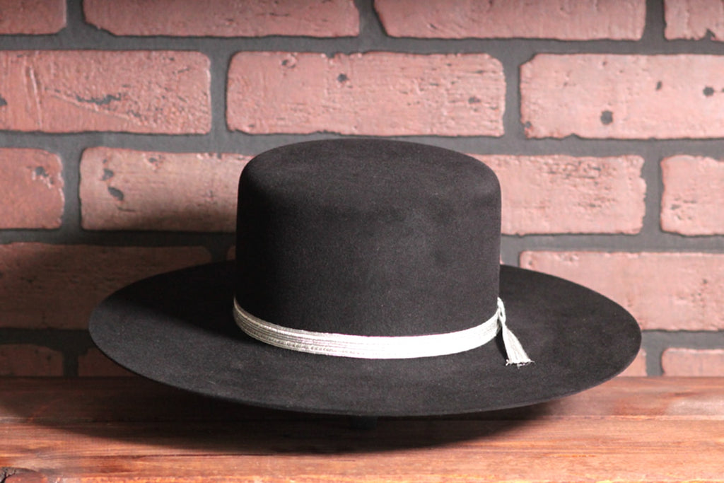 Inspired by the hat worn by Guy Williams as Zorro in Walt Disney’s TV 1957 series