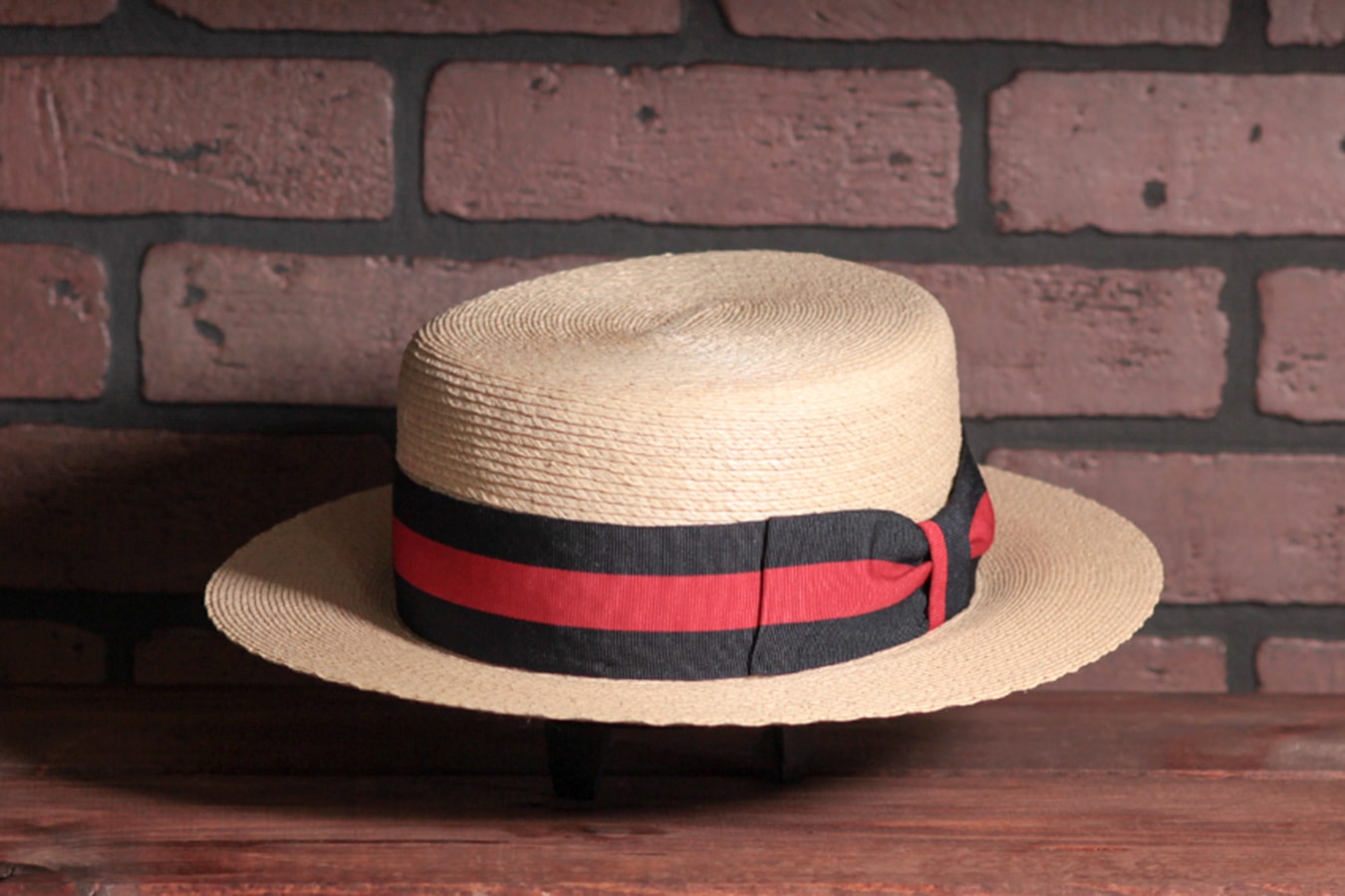 Hand Woven Straw Boater