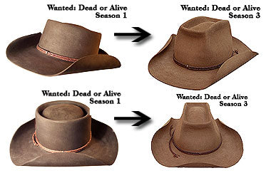 Evolution of Bounty Hunter Hats