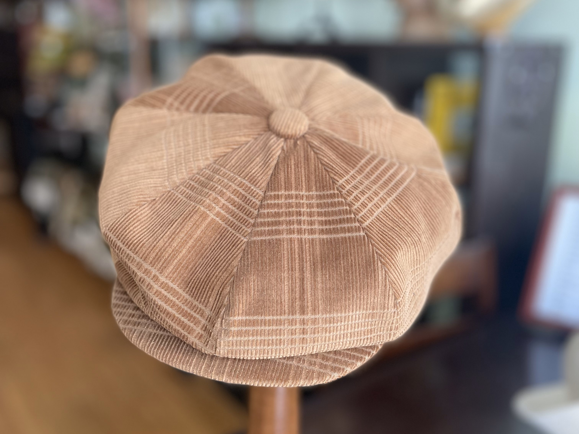 Brown Corduroy Gatsby Cap – BaronHats