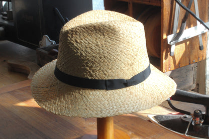 Rafia Straw Fedora