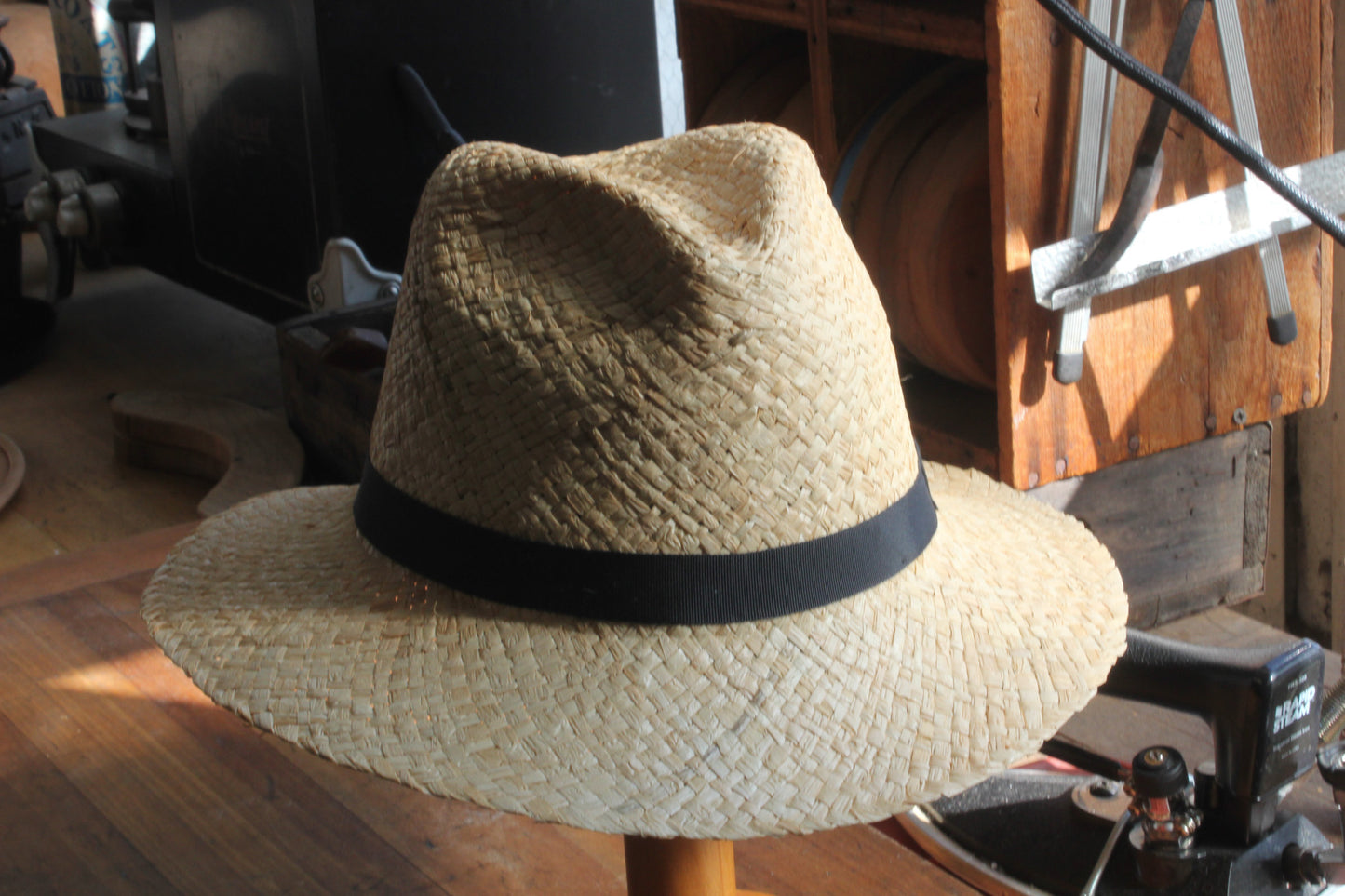 Rafia Straw Fedora