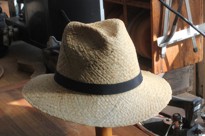 Rafia Straw Fedora