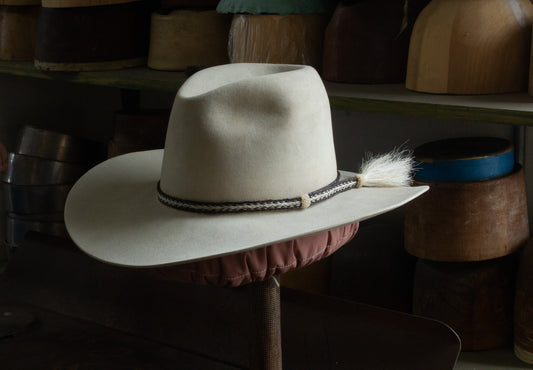 Tall Crown Western w/Center Dent and Pinch