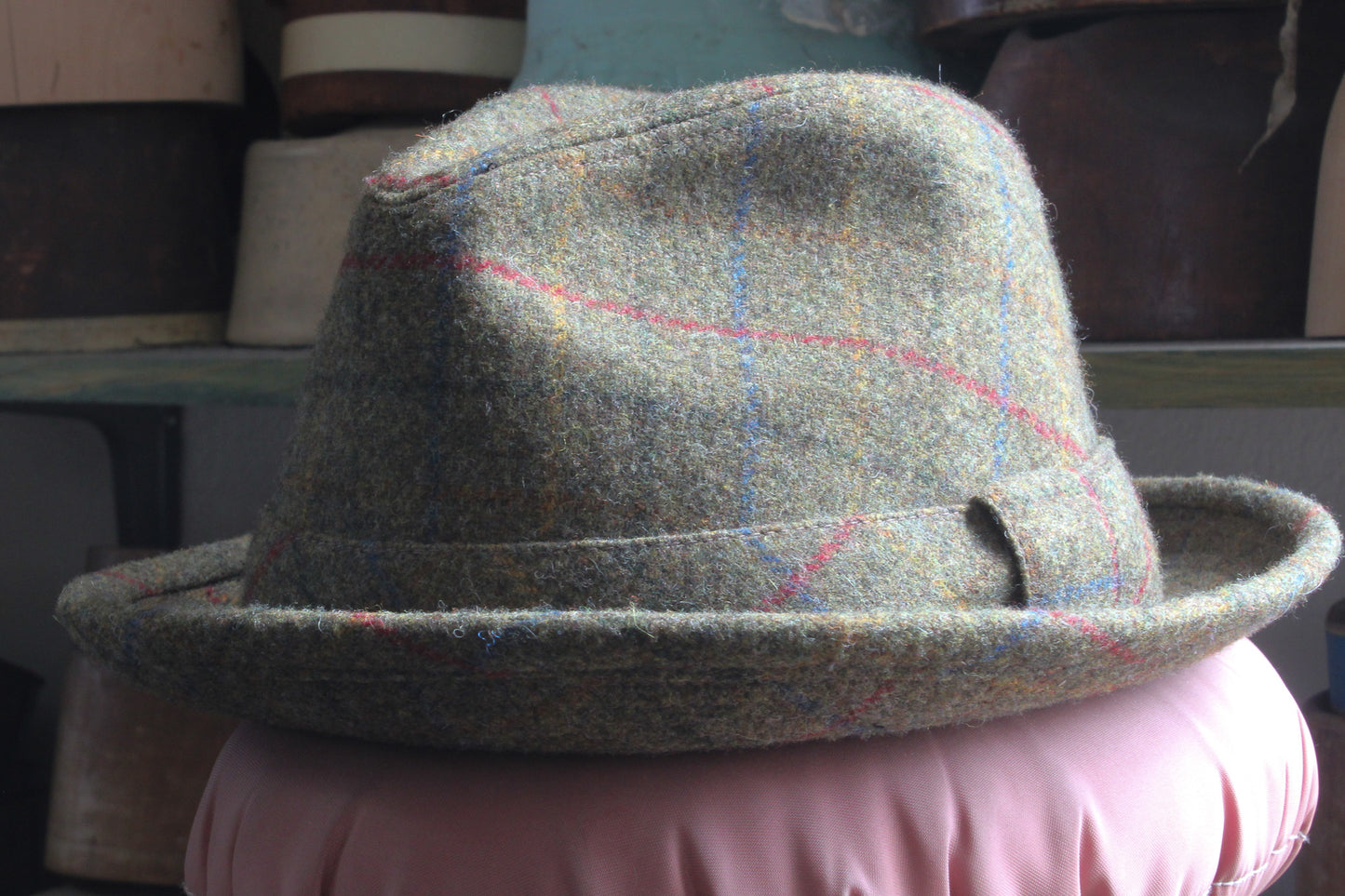 Stingy brim wool fedora