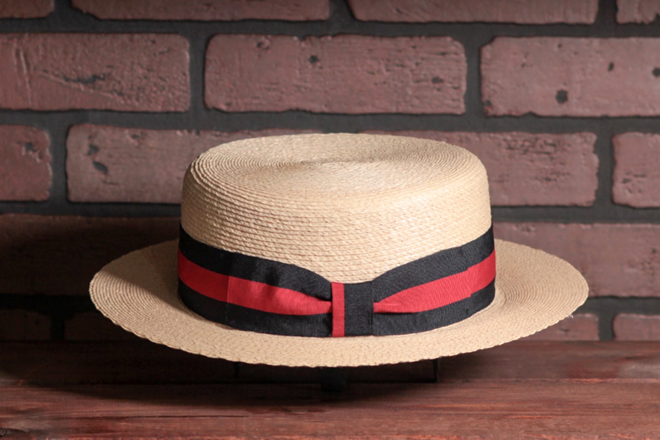 Hand Woven Straw Boater