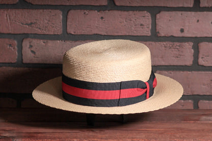 Hand Woven Straw Boater