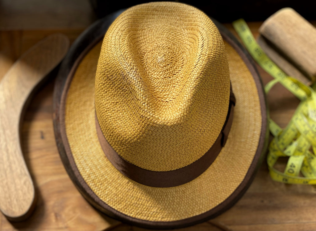 Omni | Womens Straw Sun Hat Fedora by American Hat Makers